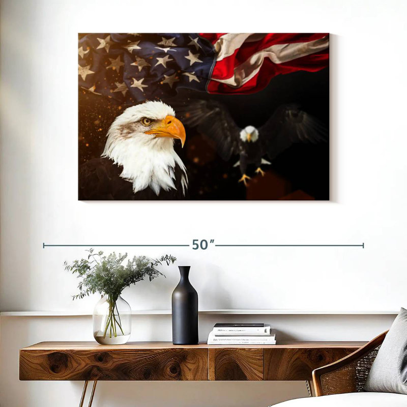 Brampt Fierce Eagle American Flag