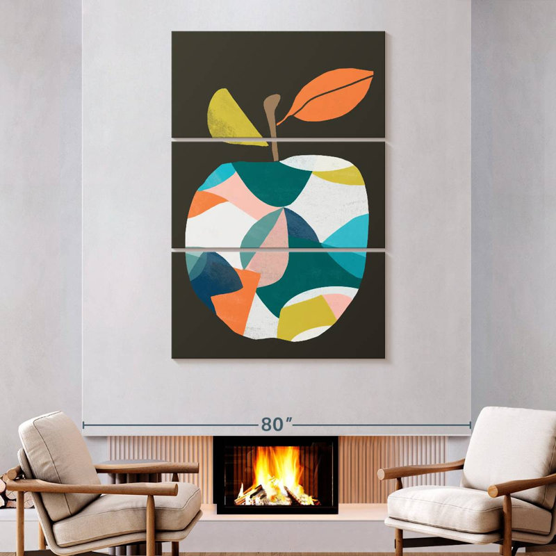 Yarlin Fab Fruit III, 74" H x 48" W