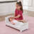 Doll Bed with Bedding and Free Personalization Kit - White Rose
