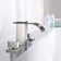 2 Handle Deck Mount Waterfall High Flow Roman Tub Faucet with Brass Valve