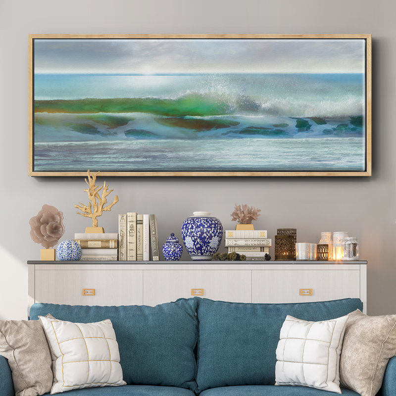 Shining- Framed Canvas