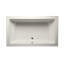 Boulders 66" x 40" Freestanding Air Solid Surface Bathtub-60772192