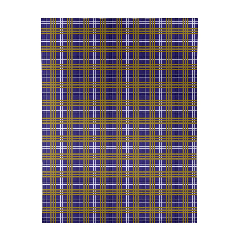 Plaid Indoor Rug, Rectangle 9' x 12'
