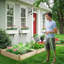 Lit de jardin surélevé en bois 8 pi x 4 pi Chelan