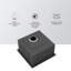 Évier de cuisine encastrable 13 po - 13 po x 15 po x 9 po - Évier de cuisine en acier inoxydable encastrable à profondeur unique de calibre 16 de 9 po