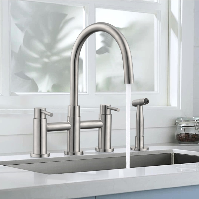 PROOX Kitchen Faucet Side Spray, Brushed Nickel
