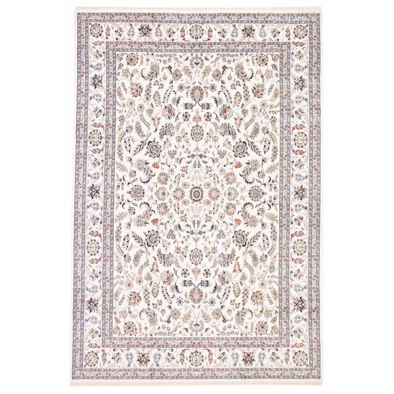 Tapis unique en laine nouvel âge 9 pi 7 po x 14 pi 0 po Krisina