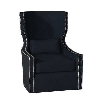 Fauteuil à oreilles avec housse pivotante de 29 po de large Corbin