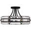 Esmon 4-Light Brushed Nickel Semi-Flush Mount Light-753434274