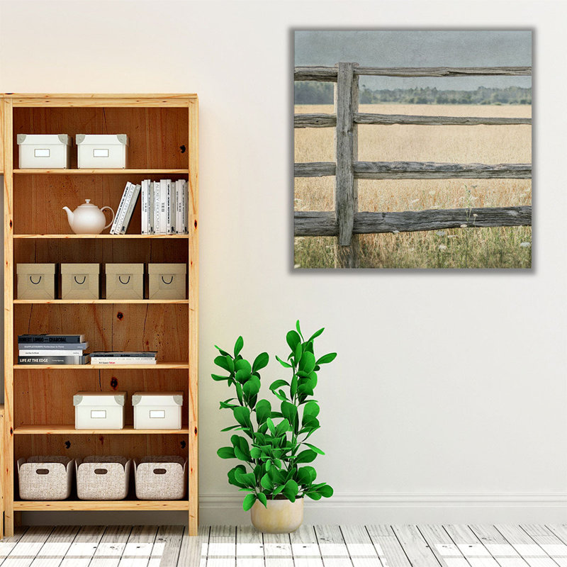 Neutral Country I - reproduction d'art sur toile, H 16 po x l 16 po