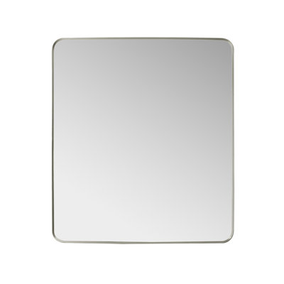 Mercer41 Elsiana 24 in. W x 45 in. H Rectangle Aluminum Framed Wall Mount Mirror