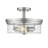 Masham Glass Flush Mount-217317413