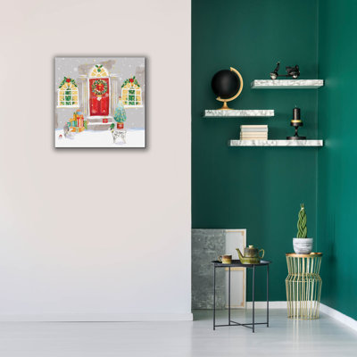 'Decorated For Christmas' by Elle Media Group Ltd Canvas Wall Art, 26" x 26"