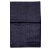 Hand Knotted Area Rug in Navy And Blue