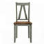 Ensemble de table de salle à manger en bois 6 pièces avec banc long et 4 chaises, style campagnard rustique pour les réunions de famille-349119561-349119925-349119927