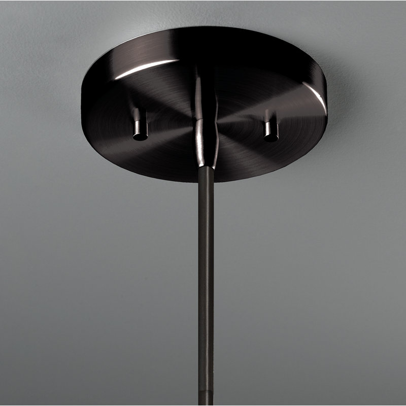Luminaire suspendu à 1 lumière Leni, Marbre de Carrare, Noir mat