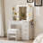 Vanity Table with Mirror and Lights