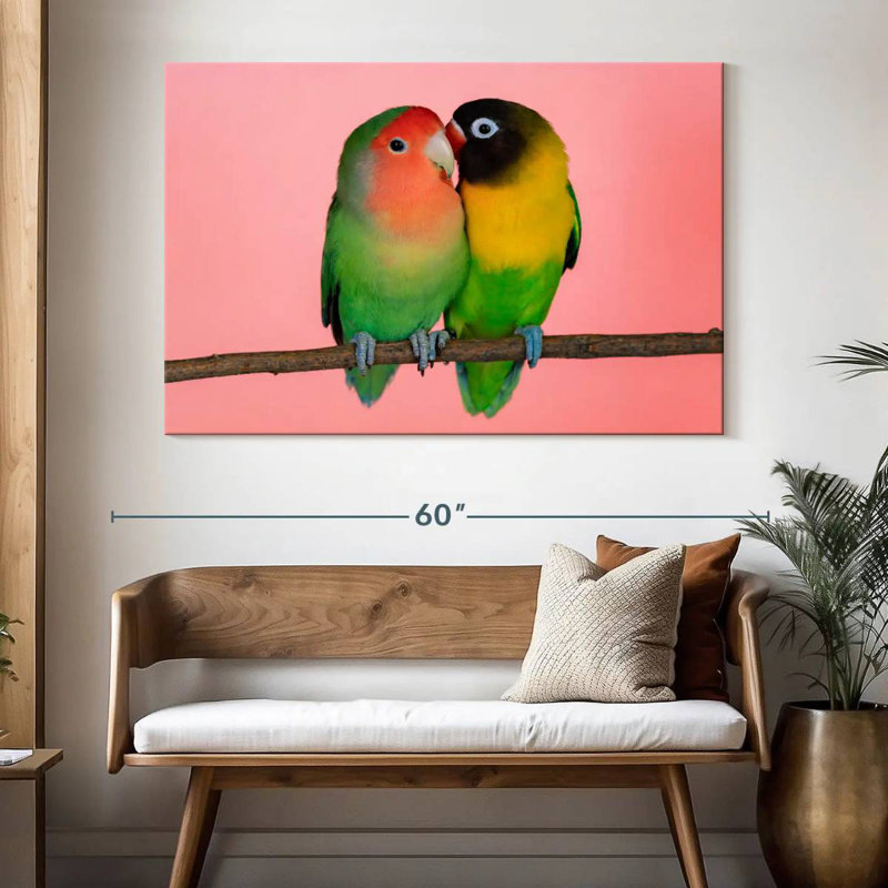 Hardie Smooching Lovebirds, H 34 po x l 51 po