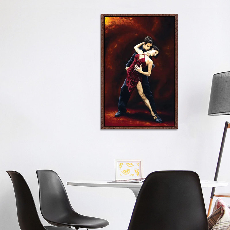 The Passion Of Tango by Richard Young - Gallery-Wrapped Canvas Giclée on Canvas, 101.6 cm H x 66.04 cm W, Classic Wood Framed