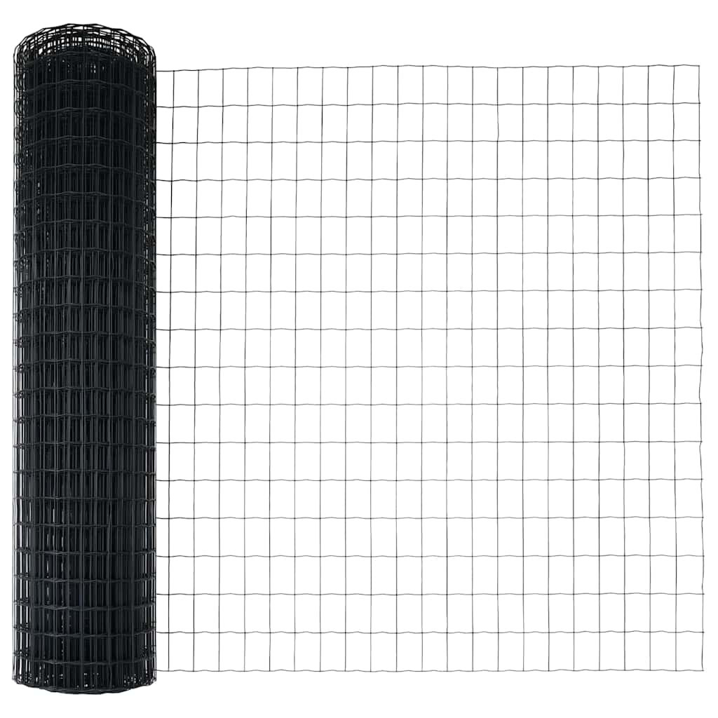 Vidaxl Fence With Posts Steel