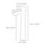 19"X15" White Ceramic Rectangular Vessel Bathroom Sink-99078103