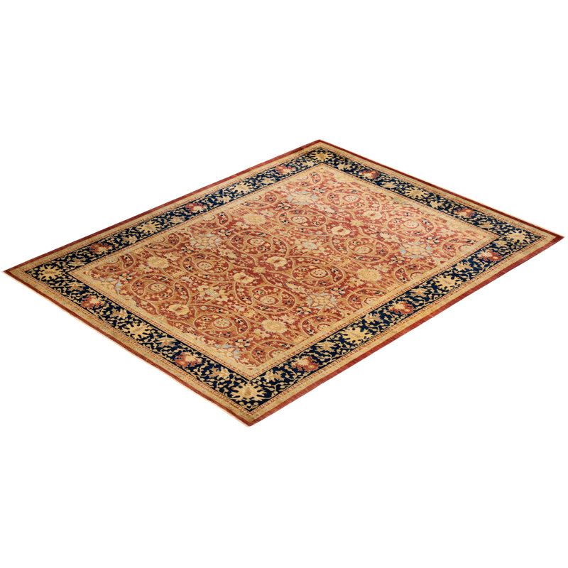 Sharanya One-of-a-Kind 9' 2" X 11' 9" Hand Knotted Area Rug