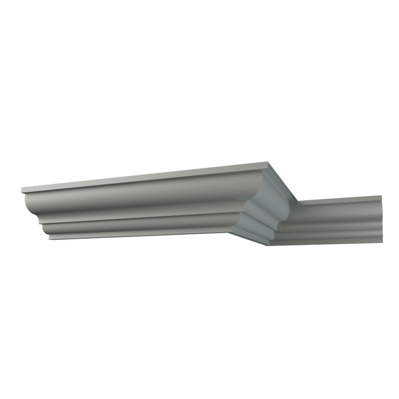 Owen 96" Gray Polyurethane Crown Moulding