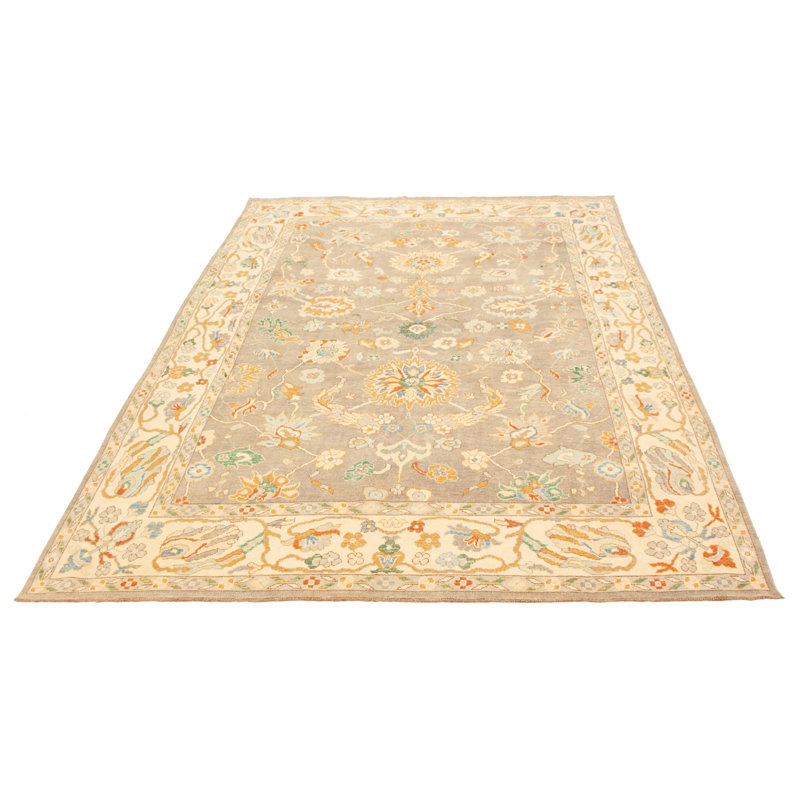 Tapis moderne moderne gris 9 pi 1 po x 12 pi 4 po Antoni
