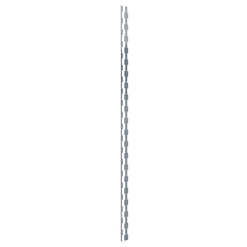 Ensemble de 30 panneaux muraux Midland, H 94 po x l 2 po, Gris foncé