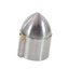 Casque chevalier croisé en métal argenté