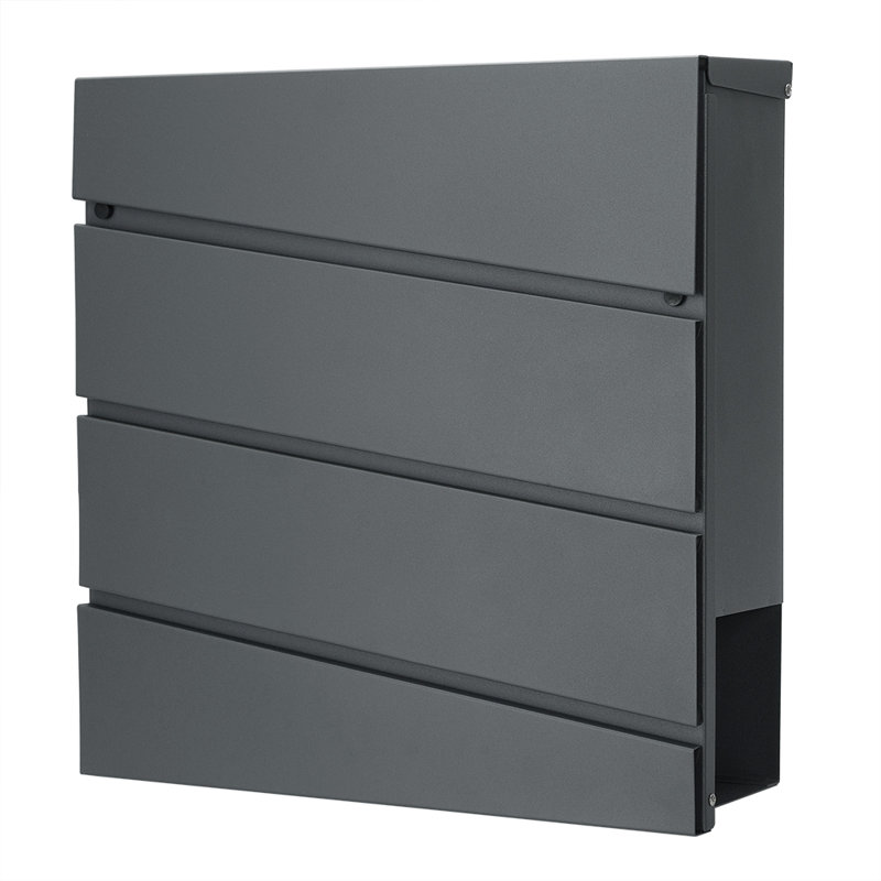 Oaties 43 cm x 17.5 cm Steel Wall Mounted Post box
