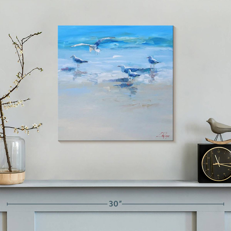 Landing, 16" H x 16" W