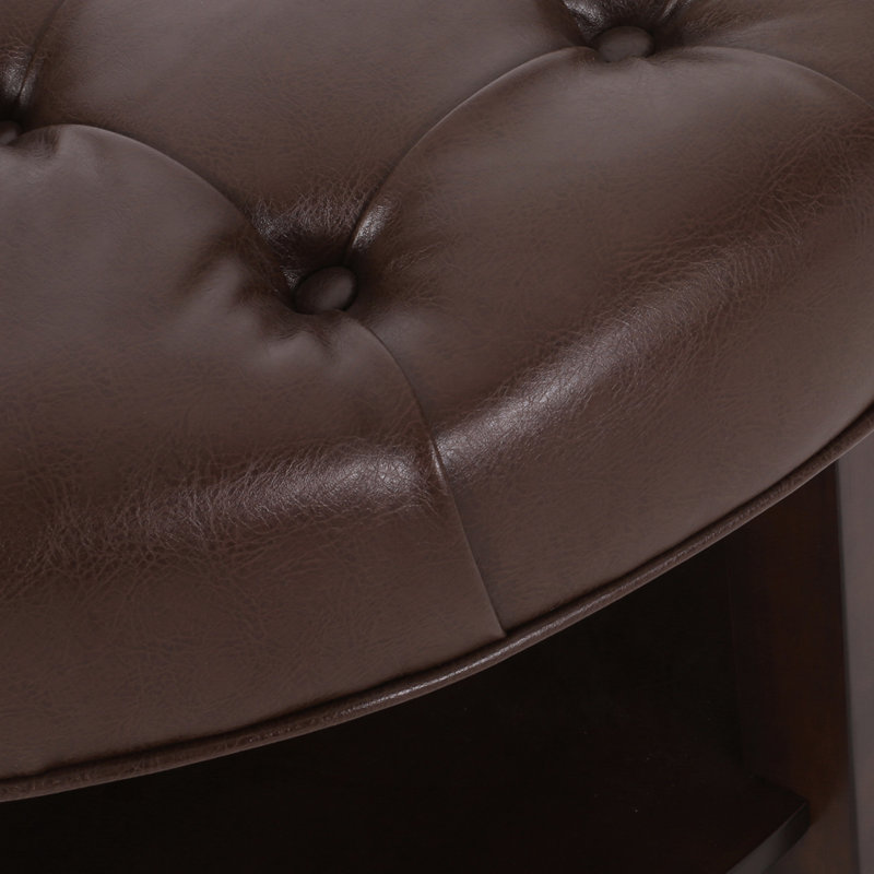 OTTOMAN ROND, Noir