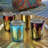 2.5'' H Mercury Glass Tabletop Votive Holder with Candle Included