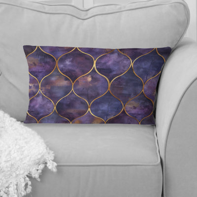 Glam Trellis - Glam Lumbar Pillow