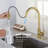 Touch Kitchen Faucet With Pull Down Sprayer-116628683