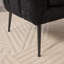 Fauteuil demi-tonneau capitonné 29,9 po-1660523708