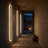 2 Pack Dimmable LED Wall Sconce Lights, IP65 Waterproof Linear Exterior Light Fixture For Patio, Garage, And Outdoor Walls, Modern Black Design With Remote Control