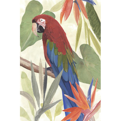 Tropical Parrot Composition III - Painting