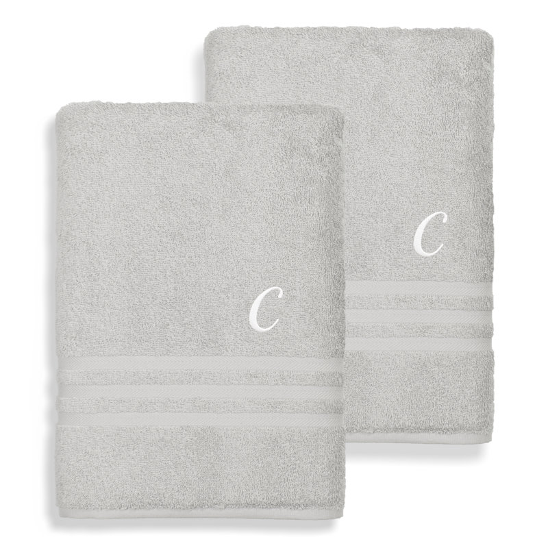 Denzi Midweight Bath Sheet, C, Gray