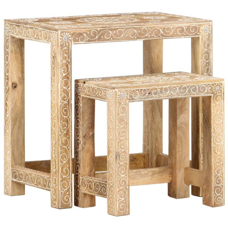 Tables gigognes en verre Ninad