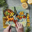 Planche à découper en verre trempé 3 mm CounterArt Basket de pommes 10 po x 8 po