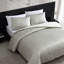 Vera Wang Speckled Satin Weave Grey Duvet Cover Set-889096505