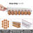  Clear Stackable 2 Soda Can Dispensers and 1 Egg Holder Set