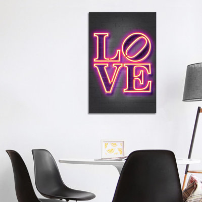 "Love" par Octavio Mielu-impression d’art textuel