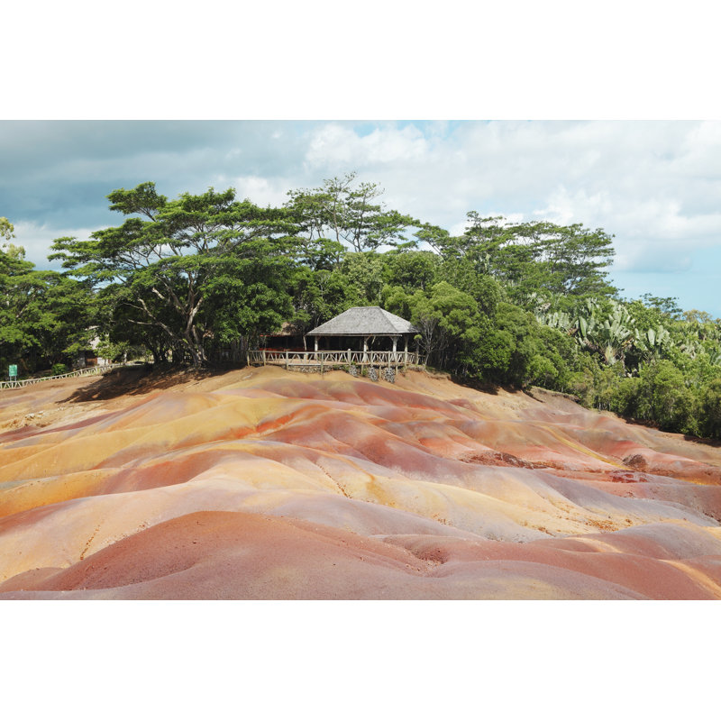 Les sept Terres colorées de Chamarel par Narvikk, H 20 po x l 30 po