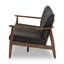 Canapé Drogin 72,5 po Mid-Century en similicuir H 29,53 po x l 72,05 po x P 33,07 po