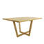 Kamilah Oak Solid Wood Dining Table-1599359153-1599359149