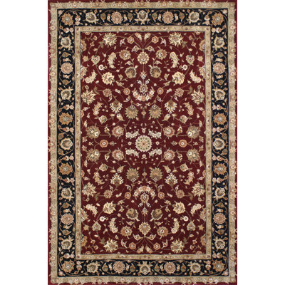 Tapis bordeaux / noir Premier
