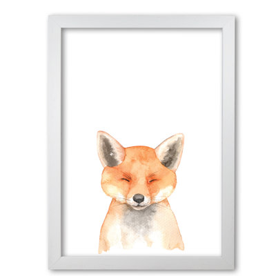 Forest Friends, Cute Fox - Painting